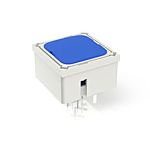 RAFI Blue Tactile Switch, 1NO 100mA 15mm Panel Mount