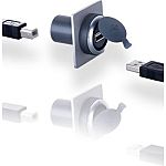 RAFI Push Button Adapter for use with Feed Through, 1.30.279.021/0700