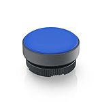 Indicator Lens Round Style, Blue, 22.3mm diameter