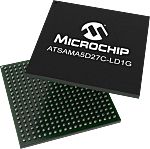 Microchip ATSAMA5D27C-LD1G-CUR, Cortex A5 MPU Microprocessor SAMA5D2 32bit ARMv7-A 500MHz 361-Pin TFBGA