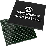 Microchip ATSAMA5D42B-CUR, Cortex A5 MPU Microprocessor SAMA5D4 32bit ARMv7-A 600MHz 361-Pin TFBGA