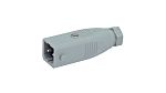 Hirschmann, ST IP54 Grey Cable Mount 2 + PE Industrial Power Plug, Rated At 10A, 250 V