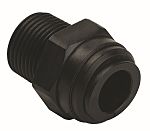 RS PRO Threaded-to-Tube, Push In 10 mm to R 3/8, Push-in Connection Style