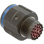 Amphenol Limited, D38999 18 Way Plug-In MIL Spec Circular Connector PlugGreen, Pin Contacts,Shell Size 15, Threaded,
