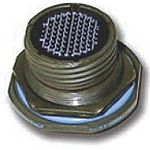 Amphenol Limited, D38999 19 Way Hole Mount MIL Spec Circular Connector ReceptacleBlack, Pin Contacts,Shell Size 15,