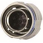 Amphenol Limited, D38999 19 Way Plug-In MIL Spec Circular Connector PlugNickel, Pin Contacts,Shell Size 15, Threaded,