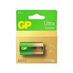 Gp Batteries GP Batteries Ultra Alkaline 1.5V Alkaline Manganese Dioxide D Batteries