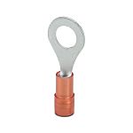 Phoenix Contact Insulated Ring Terminal, M6mm Stud Size, Red