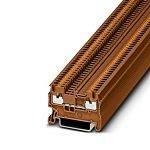Phoenix Contact 1176488 Brown, 1.5mm², 1-Level, Push In Termination