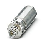 Phoenix Contact, SACC-M12MSL-4FEPL-CL SH IP65 Silver Cable Mount 5P Power Connector Plug, Rated At 16A, 63 V dc
