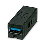 Phoenix Contact Straight, Female/Female Type A USB 3.0 IP20 USB Connector