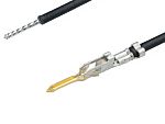 Molex Male Micro-Fit to Male Pigtail Pre-Crimped Lead, 300mm, 24AWG, Black