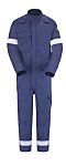Cepovett Safety Navy Blue Reusable Overall, XXXXL