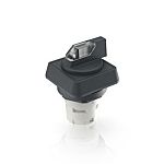 RAFI Selector Switch - 16.2mm Cutout Diameter, Illuminated 2 Positions