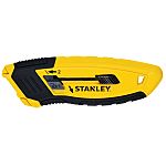 DeWALT Safety Knife with Knife Blade, Retractable, 135mm Blade Length