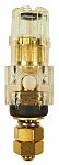RS PRO 60A, Black, Clear Binding Post With Brass Contacts and Gold Plated - 3mm Hole Diameter