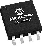 Microchip 24CSM01-E/SM, 1Mbit EEPROM Chip, 400ns 8-Pin SOIJ Serial