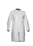DuPont White Unisex Reusable Lab Coat, 2X