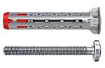 Fischer Fixings Silver Metal, Nylon Cavity Wall Fixings, 10mm fixing hole diameter