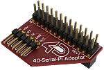 4D Systems 4D Serial Pi Adaptor Module Display Driver, 5 Pin, 4.5 To 5.5 V
