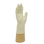 Polyco Healthline GL888 Natural Colour Powder-Free Natural Latex Disposable Gloves, Size Large