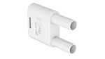 Staubli White, Plug Test Connector Adapter With CuZn contacts and Nickel Plated - Socket Size: 4mm