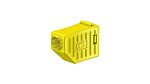 Staubli, Yellow PVC, TPE Test Clip Insulator For Test Clip