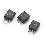 Broadcom, ACPL-K43CT-000E AC/DC Input, Input Dual Optocoupler, Surface Mount, 8-Pin Plastic