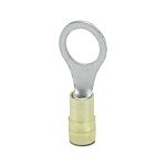 Phoenix Contact Insulated Ring Terminal, M10mm Stud Size, Yellow