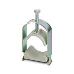 Phoenix Contact Silver Steel Cable Clamp, 56mm Max. Bundle