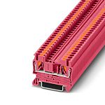 Phoenix Contact 1233142 Pink, 2.5mm², 1-Level, Push In Termination