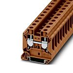 Phoenix Contact 1143432 Brown, 16mm², 1-Level, Screw Termination