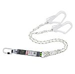 KRATOS SAFETY 1.5m Fall Arrest Fall Arrest Lanyard Screw Locking Carabiner Twin