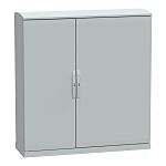 Schneider Electric NSY Series Fibreglass Reinforced Polyester Double-Door-Door Floor Standing Enclosure, Opaque Door,