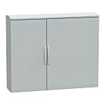 Schneider Electric NSY Series Fibreglass Reinforced Polyester Double-Door-Door Floor Standing Enclosure, Opaque Door,