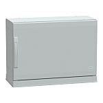 Schneider Electric NSY Series Fibreglass Reinforced Polyester Single-Door-Door Floor Standing Enclosure, Opaque Door,