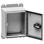 Schneider Electric NSY Series Steel Single-Door-Door Floor Standing Enclosure, Opaque Door, IP65, 800 x 600 x 300mm