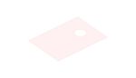Fischer Elektronik Flame Retardant Silicone Thermal Insulation, 18mm x 13mm x 0.08mm