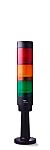 AUER Signal CT5 Series Amber, Green, Red Signal Tower, 3 Lights, 24 V, Tube Mounted