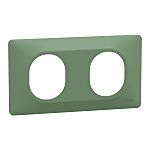 Green 2 Gang Light Switch Cover