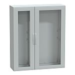 PanelSeT PLA Series Fibreglass Reinforced Polyester Double-Door-Door Floor Standing Enclosure, Glazed Door Door, IP65,