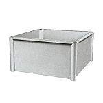 PanelSeT Series Grey Glass Fibre Reinforced Polyester General Purpose Enclosure, IP66, IK09, 360x720x135cm