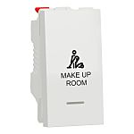 1 Way White Switch Mechanism Unica Series