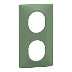 Green 2 Gang Light Switch Cover