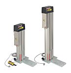 Elevador de cajas Bosch Rexroth, para usar con Estación de trabajo