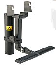 Pracovní židle, Černá s nastavitelnou výškou Kůže, výška sedadla 650mm Bosch Rexroth