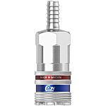 CEJN Aluminium, Steel Male Pneumatic Quick Connect Coupling, 5/16in Hose Barb