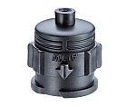 Amphenol Industrial Female Circular Connector Dust Cap, Plastic