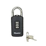 Master Lock Padlock Weatherproof Zinc Padlock, Keyed Alike, 8mm Shackle, 48mm Body