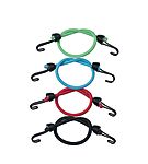 Master Lock 2 Hooks Bungee Cord, 0.25m Long, 4 mm Diameter